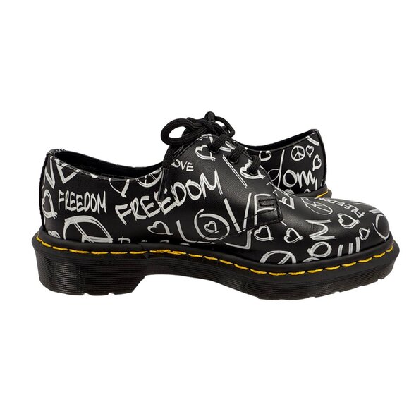 Dr. Martens 1461 Script Smooth Leather Oxford Shoes Size EU 37 US W 6 RARE! - Picture 7 of 12